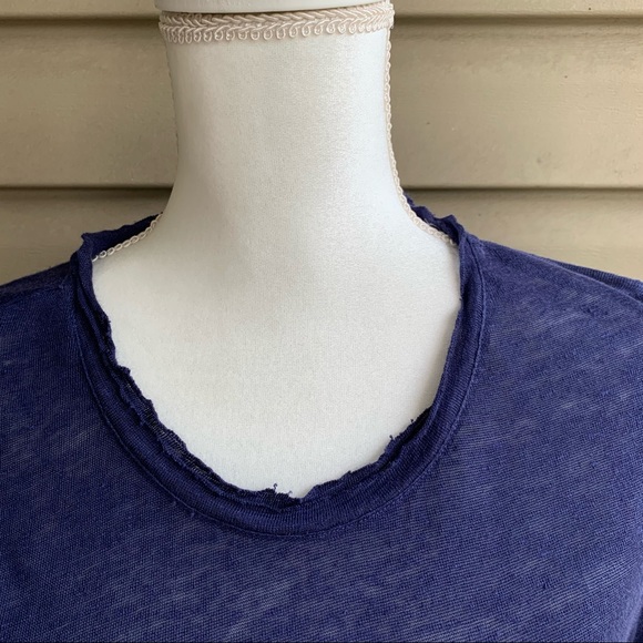 •Two By Vince Camuto• Tie-Dye 100%Linen Top-Size S - Picture 3 of 7